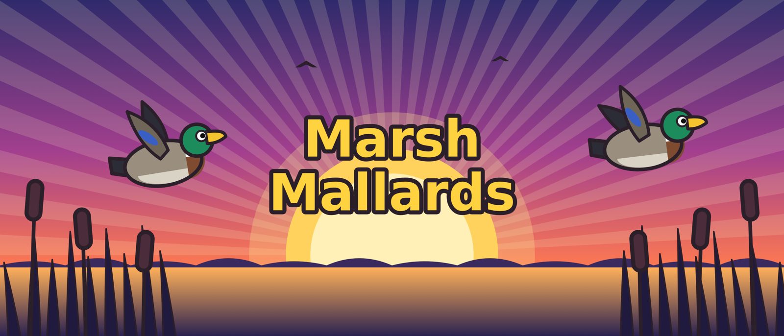 Marsh Mallards title art